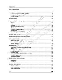 PSD813F1VA-20JI Datasheet Page 2