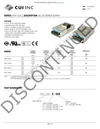 PSF-155-D-CF Datasheet Cover