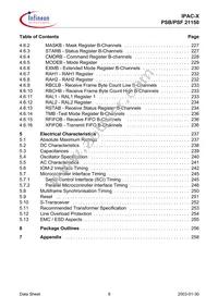 PSF 21150 H V1.4 Datasheet Page 8