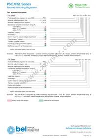 PSL5A10-7I Datasheet Page 3
