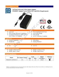 PSM36W-120-TW2 Datasheet Cover
