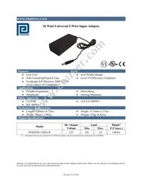 PSM36W-120L6 Datasheet Cover
