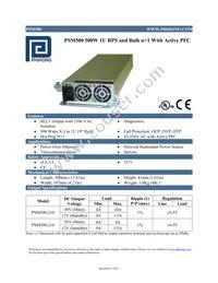PSM500-210-R Datasheet Cover