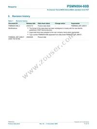 PSMN004-60B Datasheet Page 11