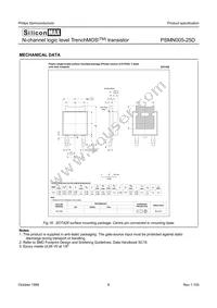 PSMN005-25D Datasheet Page 8