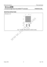 PSMN005-25D Datasheet Page 9