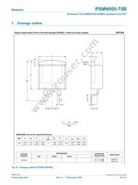 PSMN005-75B Datasheet Page 10