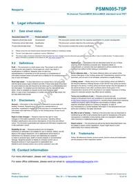 PSMN005-75P Datasheet Page 12