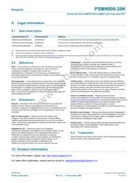 PSMN006-20K Datasheet Page 11