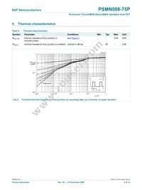 PSMN008-75P Datasheet Page 5