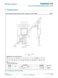 PSMN008-75P Datasheet Page 10