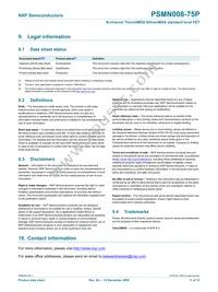 PSMN008-75P Datasheet Page 12