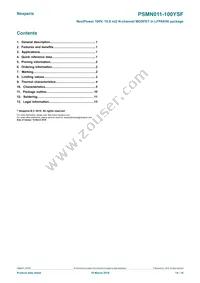 PSMN011-100YSFX Datasheet Page 14