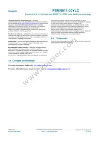 PSMN011-30YLC Datasheet Page 14