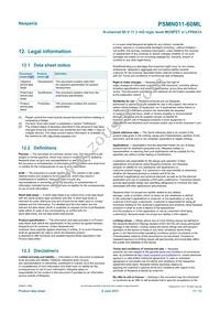 PSMN011-60MLX Datasheet Page 11