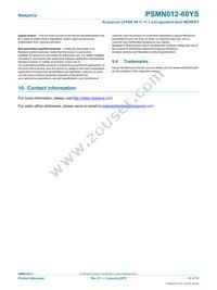 PSMN012-60YS Datasheet Page 14