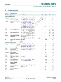 PSMN012-80PS Datasheet Page 5