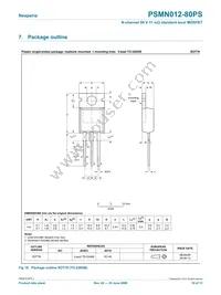 PSMN012-80PS Datasheet Page 10