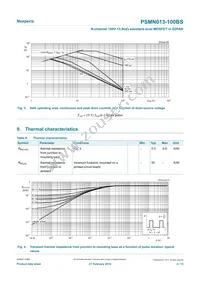 PSMN013-100BS Datasheet Page 4