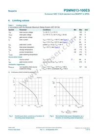 PSMN013-100ES Datasheet Page 3