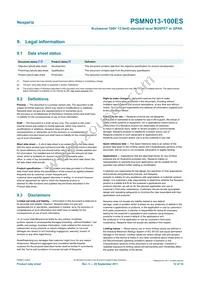 PSMN013-100ES Datasheet Page 12