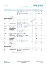 PSMN013-100PS Datasheet Page 6