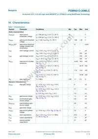 PSMN013-30MLC Datasheet Page 5