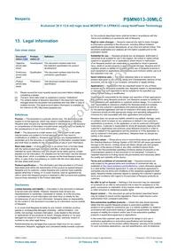 PSMN013-30MLC Datasheet Page 12