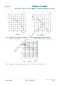 PSMN013-30YLC Datasheet Page 3