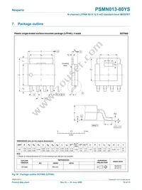 PSMN013-80YS Datasheet Page 10