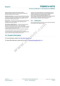 PSMN014-40YS Datasheet Page 14