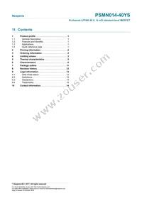 PSMN014-40YS Datasheet Page 15