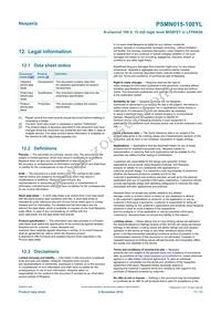 PSMN015-100YLX Datasheet Page 11