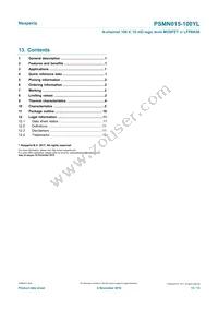 PSMN015-100YLX Datasheet Page 13