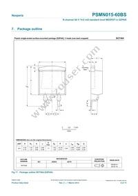 PSMN015-60BS Datasheet Page 9