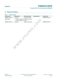 PSMN015-60PS Datasheet Page 11