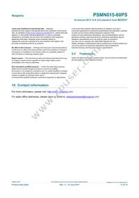 PSMN015-60PS Datasheet Page 13