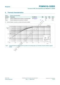 PSMN016-100BS Datasheet Page 4