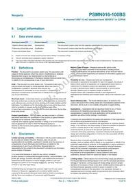 PSMN016-100BS Datasheet Page 12