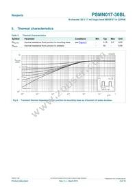 PSMN017-30BL Datasheet Page 4