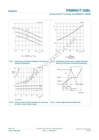 PSMN017-30BL Datasheet Page 8