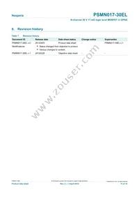 PSMN017-30EL Datasheet Page 11