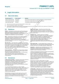 PSMN017-30PL Datasheet Page 12