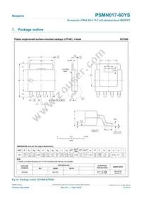 PSMN017-60YS Datasheet Page 11
