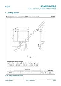 PSMN017-80BS Datasheet Page 10