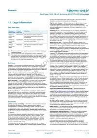 PSMN018-100ESFQ Datasheet Page 11