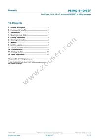 PSMN018-100ESFQ Datasheet Page 13