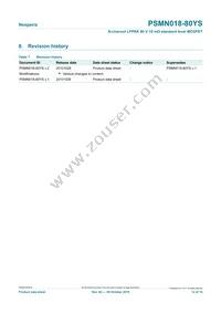 PSMN018-80YS Datasheet Page 12