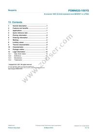 PSMN020-100YS Datasheet Page 14