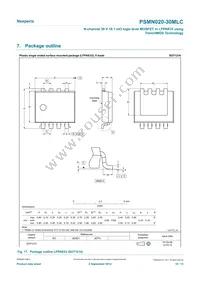 PSMN020-30MLCX Datasheet Page 10
